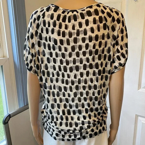 Anthropologie Weston Wear Made In San Francisco Button Paint Brush Top Lady XS - Picture 6 of 6